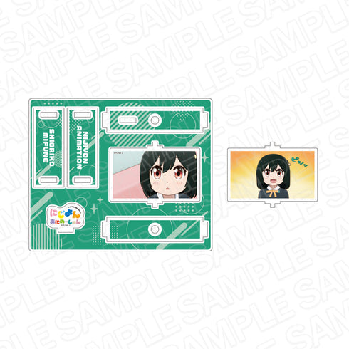 『にじよん あにめーしょん』 くるくるアクリルスタンド 三船栞子 vol.1