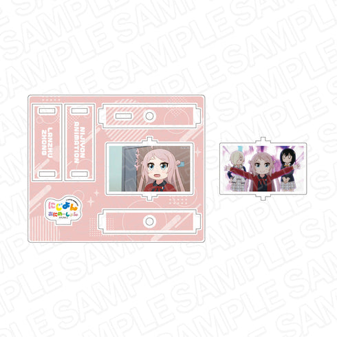 『にじよん あにめーしょん』 くるくるアクリルスタンド 鐘 嵐珠 vol.1