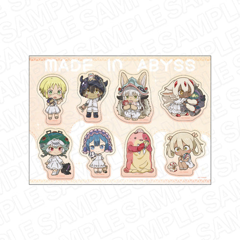 アニメ『メイドインアビス 烈日の黄金郷』 ステッカーシート ぬいと一緒 デフォルメ ver.