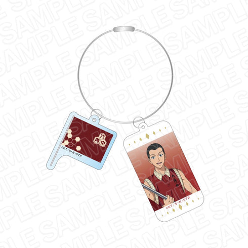 『新テニスの王子様』 ワイヤーキーホルダー 葵 剣太郎 flag ver.