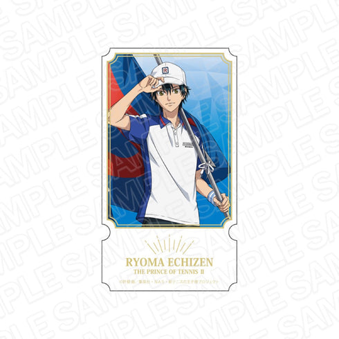 『新テニスの王子様』 ダイカットステッカー 越前リョーマ flag ver.