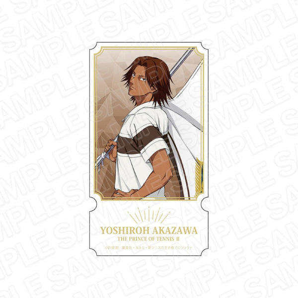 『新テニスの王子様』 ダイカットステッカー 赤澤吉朗 flag ver.