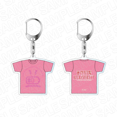 『ラブライブ!蓮ノ空女学院スクールアイドルクラブ』Tシャツ型キーホルダー 大沢瑠璃乃 アイコンTシャツ ver