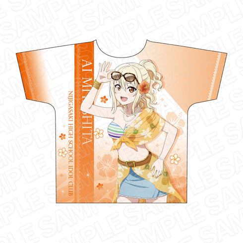 『ラブライブ!虹ヶ咲学園スクールアイドル同好会』フルグラフィックTシャツ 宮下 愛 アロハ ver