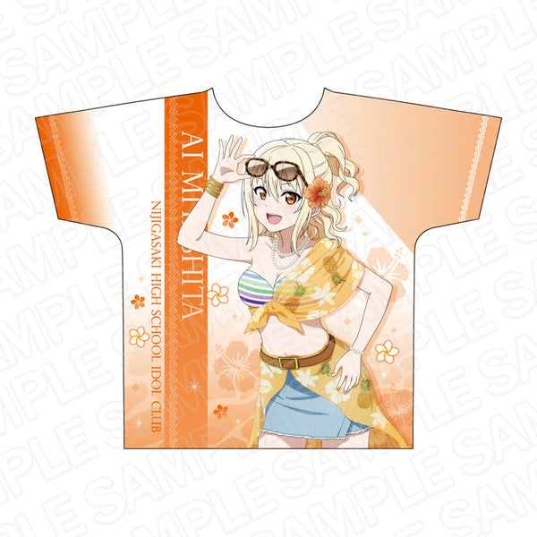『ラブライブ!虹ヶ咲学園スクールアイドル同好会』フルグラフィックTシャツ 宮下 愛 アロハ ver
