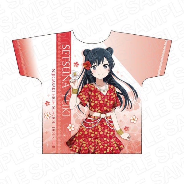 『ラブライブ!虹ヶ咲学園スクールアイドル同好会』フルグラフィックTシャツ 優木せつ菜 アロハ ver