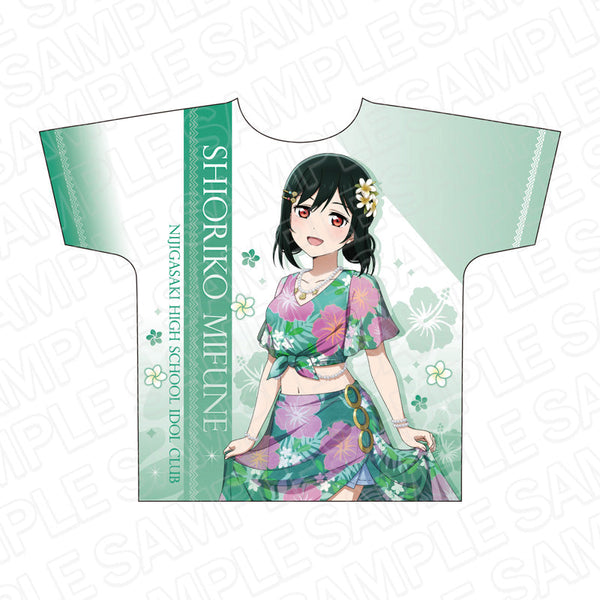 『ラブライブ!虹ヶ咲学園スクールアイドル同好会』フルグラフィックTシャツ 三船栞子 アロハ ver