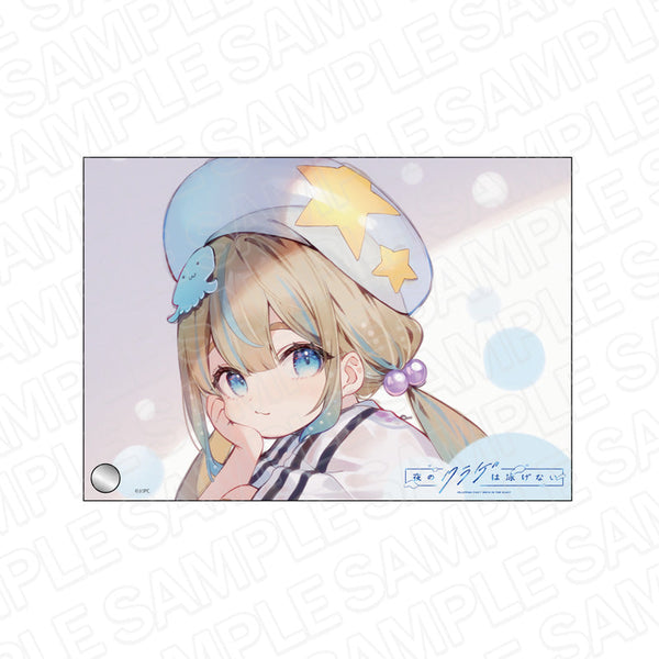 『オリジナルーション夜のクラゲは泳げない』ミニアクリルアート B