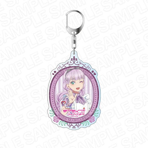 『ラブライブ!スーパースター!!』デカキーホルダー ウィーン・マルガレーテ ティーサロンメイド ver