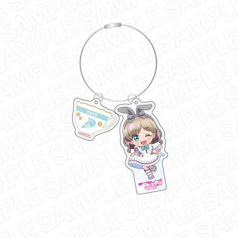 『ラブライブ!スーパースター!!』ワイヤーキーホルダー 唐 可可 ティーサロンメイド デフォルメ ver