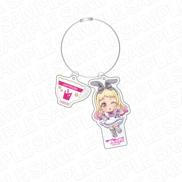 『ラブライブ!スーパースター!!』ワイヤーキーホルダー 鬼塚夏美 ティーサロンメイド デフォルメ ver