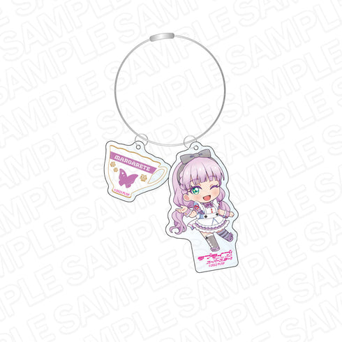 『ラブライブ!スーパースター!!』ワイヤーキーホルダー ウィーン・マルガレーテ ティーサロンメイド デフォルメ ver
