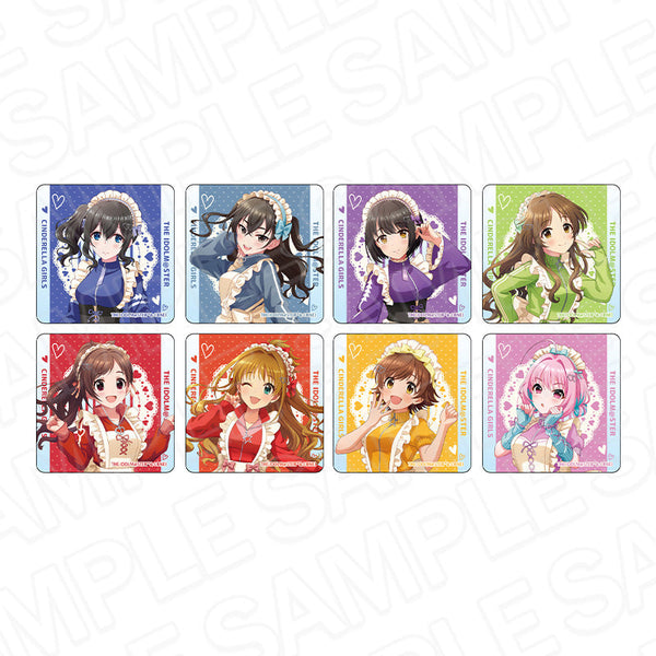 『アイドルマスター シンデレラガールズ』アクリルブロック(ブラインド) ジャージメイド ver. セット