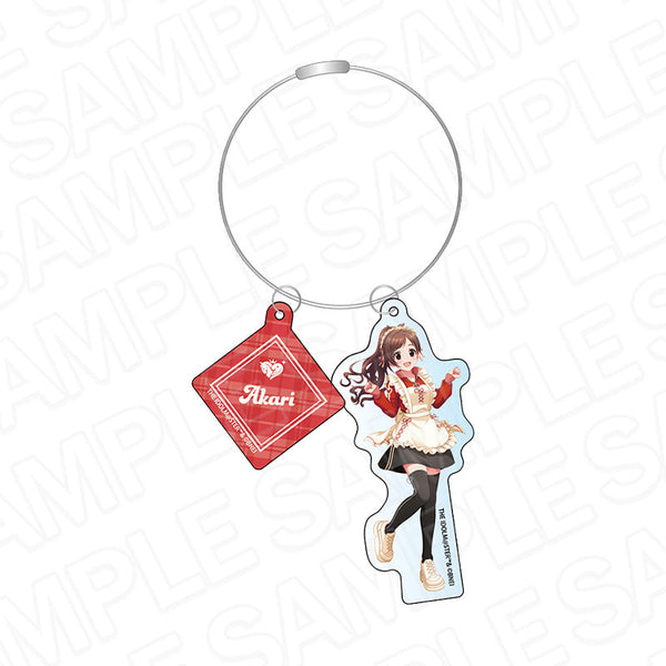 『アイドルマスター シンデレラガールズ』ワイヤーキーホルダー 辻野あかり ジャージメイド ver.