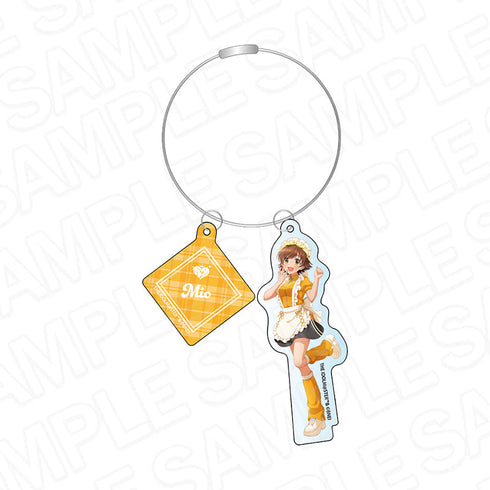『アイドルマスター シンデレラガールズ』ワイヤーキーホルダー 本田未央 ジャージメイド ver.