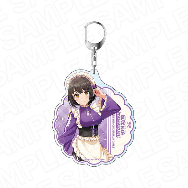 『アイドルマスター シンデレラガールズ』デカキーホルダー 鷹富士茄子 ジャージメイド ver.