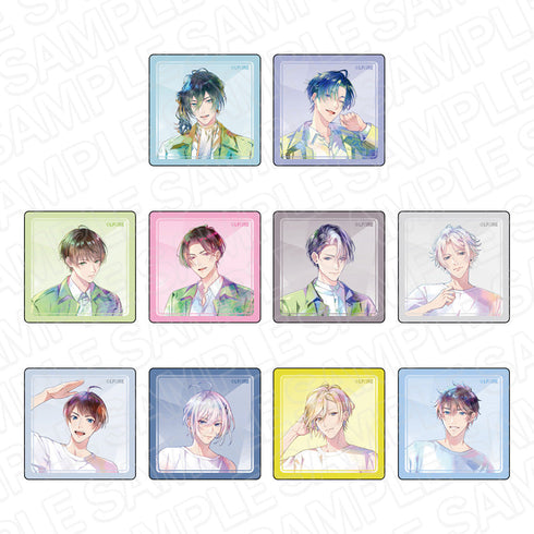 『STATION IDOL LATCH!』アクリルブロック(ブラインド) PALE TONE series 山手線代表LATCH・2位LATCH セット