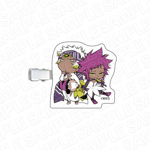 『D.Gray-man』アクリルヘアクリップ ワイズリー&ロード