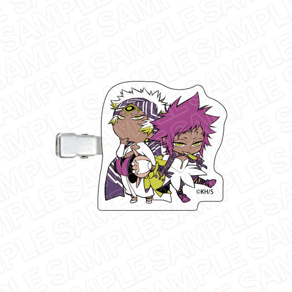 『D.Gray-man』アクリルヘアクリップ ワイズリー&ロード