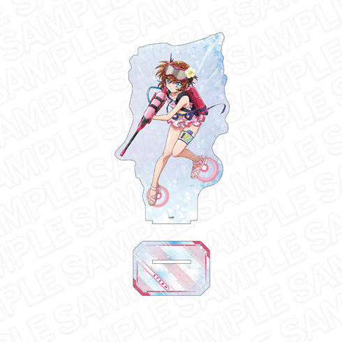 『魔法少女リリカルなのはシリーズ』ホログラムデカアクリルスタンド シュテル ウォーターサバゲー ver.