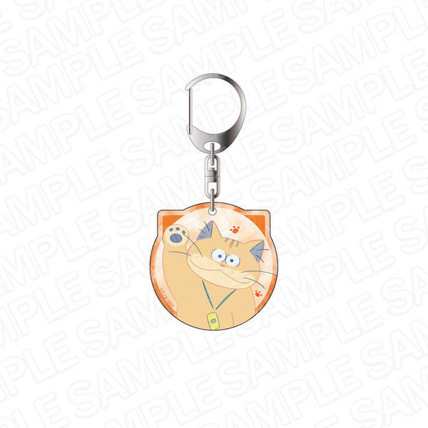 『化け猫あんずちゃん』アクリルキーホルダー B