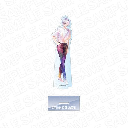『STATION IDOL LATCH!』アクリルフィギュア PALE TONE series 神堂 唯姫 2位LATCH 等身 ver.