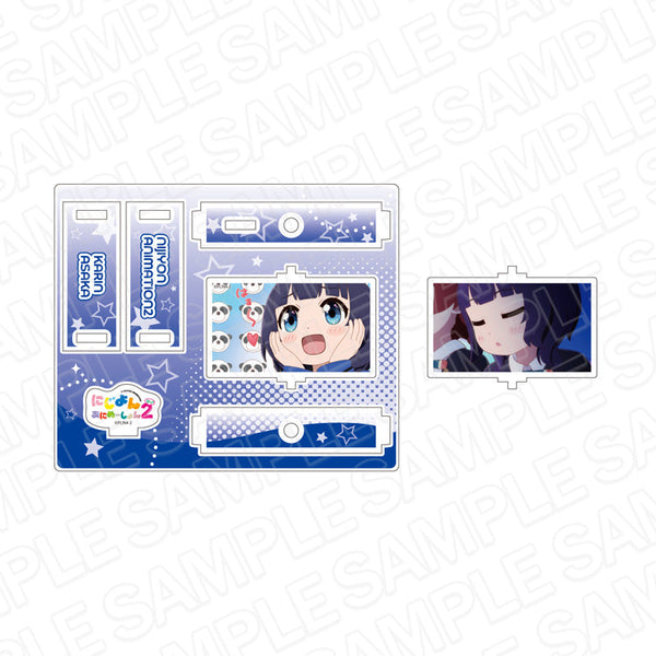 『にじよん あにめーしょん2』くるくるアクリルスタンド 朝香果林 vol.2