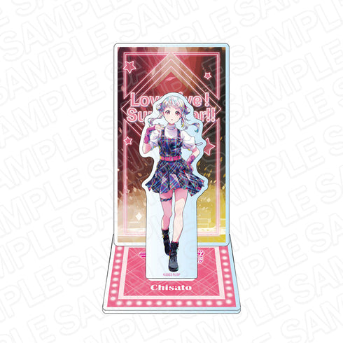 『ラブライブ!スーパースター!!』アクリルジオラマ 嵐 千砂都 5yncri5e! リリックビデオ ver