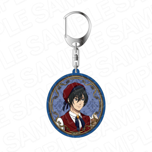 『進撃の巨人The Final Season』ホログラムキーホルダー ミカサ Break Time ver.