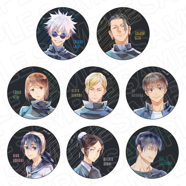 『呪術廻戦 懐玉・玉折』カンバッジ(ブラインド) PALE TONE series セット