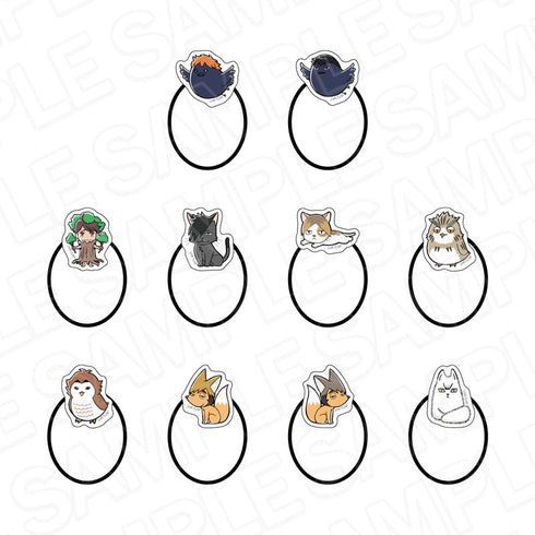 『ハイキュー!!』アクリルヘアゴム(ブラインド) セット