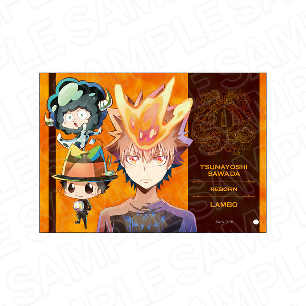 『家庭教師ヒットマンREBORN!』ミニアクリルアート PALE TONE series リボーン&沢田 綱吉&ランボ ボンゴレ ver.