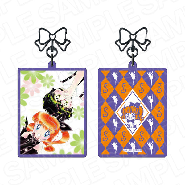 『怪盗セイント・テール』キラキラ両面キーホルダー セイント・テール&アスカJr.【202506再販】