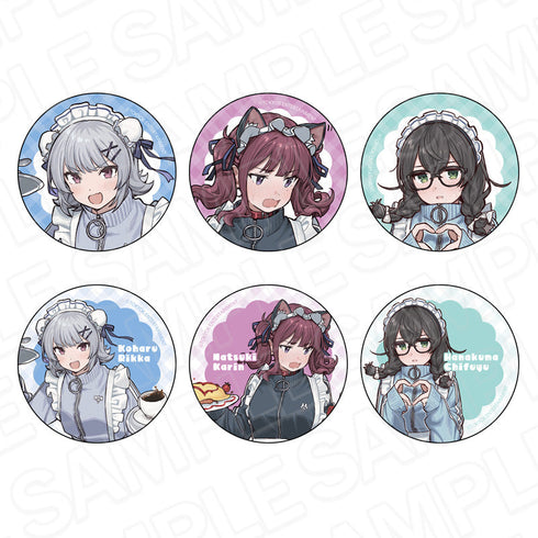 『TOKYO6キャラクターズ』ホログラムカンバッジ(ブラインド) ジャージメイド ver. セット