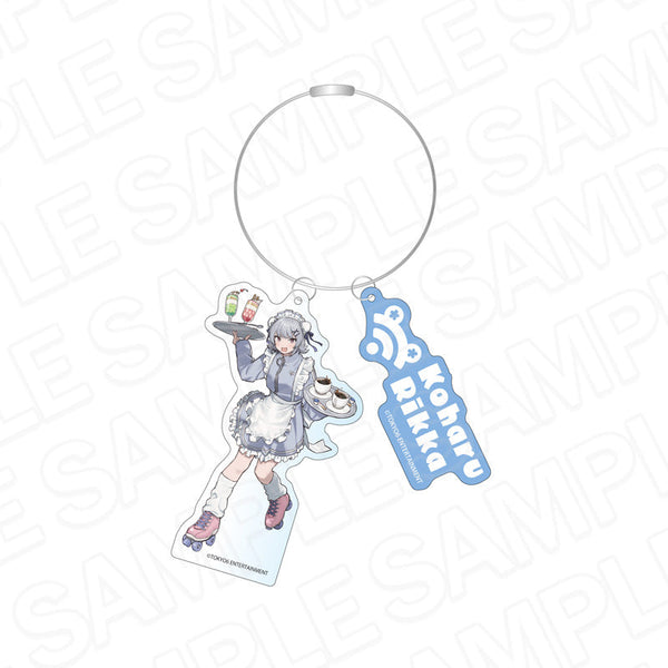 『TOKYO6キャラクターズ』ワイヤーキーホルダー 小春六花 ジャージメイド ver.