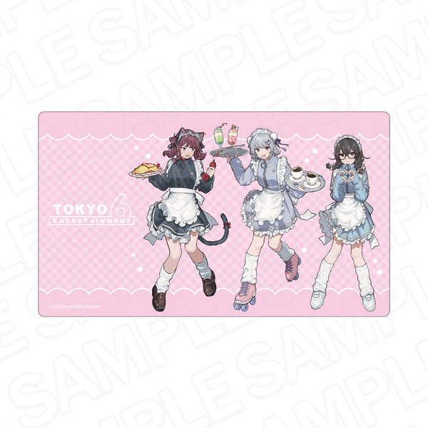 『TOKYO6キャラクターズ』ラバーデスクマット ジャージメイド ver.