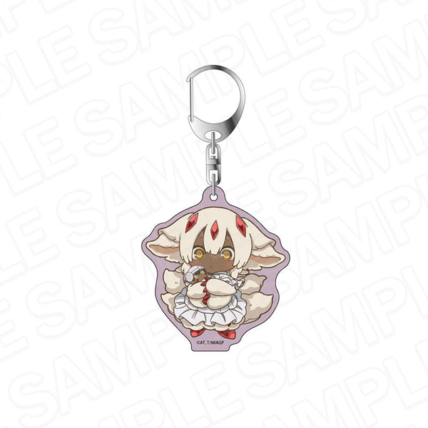 『メイドインアビス 烈日の黄金郷』ホログラムキーホルダー ファプタ ぬいと一緒 デフォルメ ver. vol.2