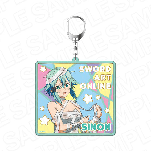『ソードアート・オンライン』デカキーホルダー シノン 怪物/妖怪 ver.