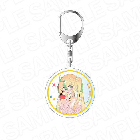 『キミイロ×ライバー~今夜もベルに教えてください~』アクリルキーホルダー ベル くつろぎタイム
