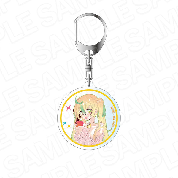 『キミイロ×ライバー~今夜もベルに教えてください~』アクリルキーホルダー ベル くつろぎタイム
