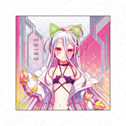 『ノーゲーム・ノーライフ』マイクロファイバー 白 サイバーバニー ver.