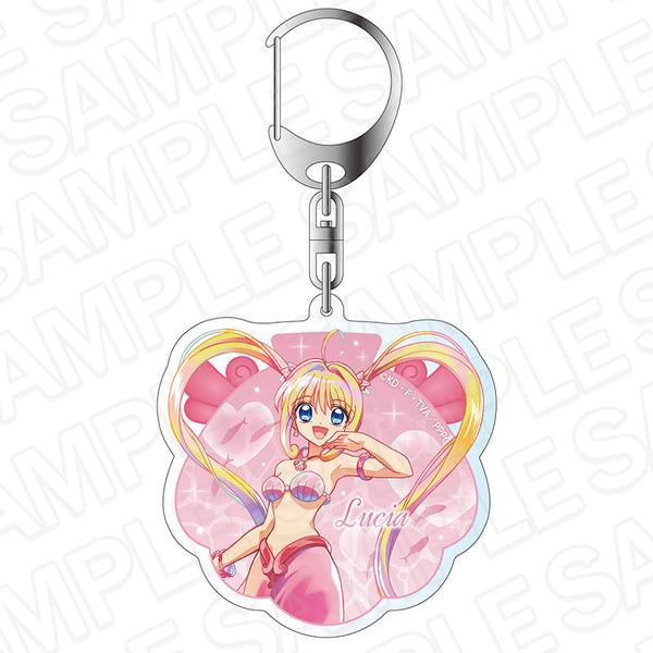 『マーメイドメロディー』ぴちぴちピッチ ホログラムキーホルダー PALE TONE series 七海 るちあ マーメイド ver.