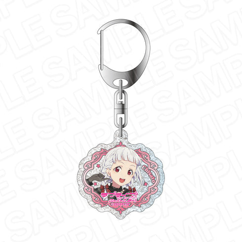 『ラブライブ!スーパースター!!』ラメアクリルキーホルダー 嵐 千砂都 ロリータファッション ver