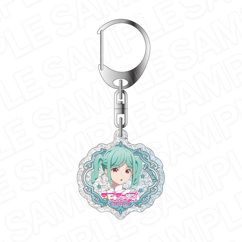 『ラブライブ!スーパースター!!』ラメアクリルキーホルダー 鬼塚冬毬 ロリータファッション ver