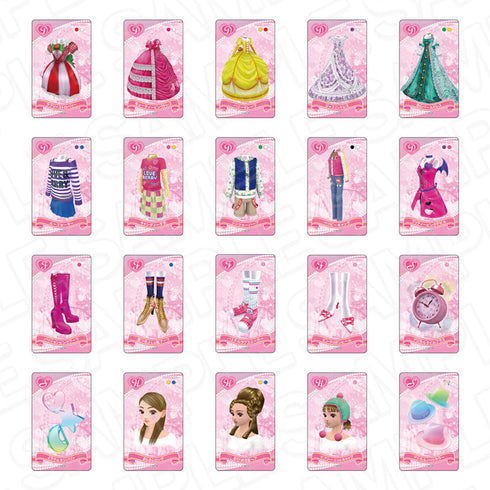 『オシャレ魔女 ラブ and ベリー』ホログラムクリアカード(ブラインド) vol.1 セット