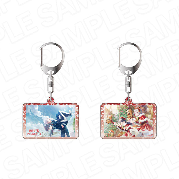 『ラブライブ!蓮ノ空女学院スクールアイドルクラブ』両面キーホルダー 夕霧綴理 Secret Christmas ver