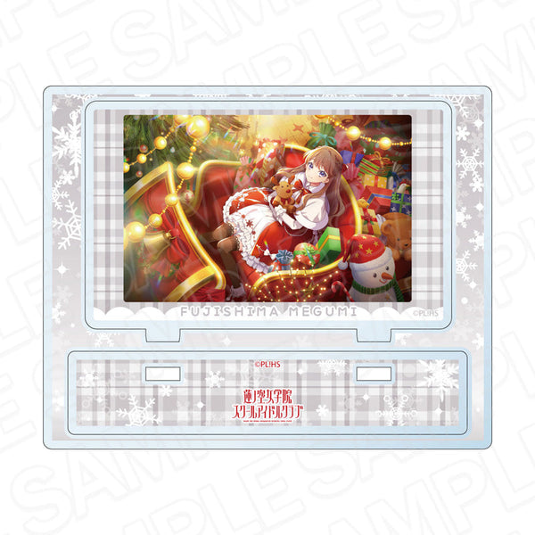 『ラブライブ!蓮ノ空女学院スクールアイドルクラブ』アクリルスタンド 藤島 慈 冬のおくりもの ver