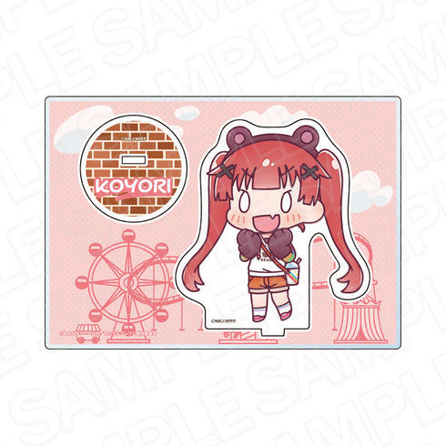 『私に天使が舞い降りた! プレシャス・フレンズ』シート型アクリルフィギュア 種村小依 遊園地デフォルメ ver.