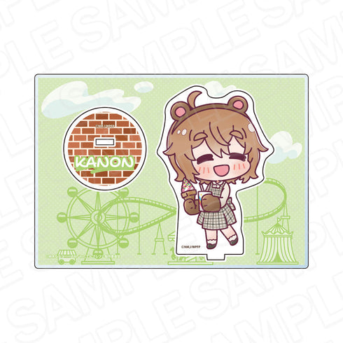 『私に天使が舞い降りた! プレシャス・フレンズ』シート型アクリルフィギュア 小之森夏音 遊園地デフォルメ ver.