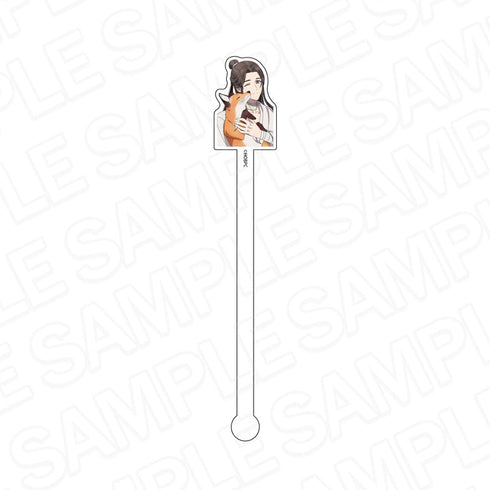 『天官賜福 貮』アクリルマドラー 謝憐 動物と一緒 ver.